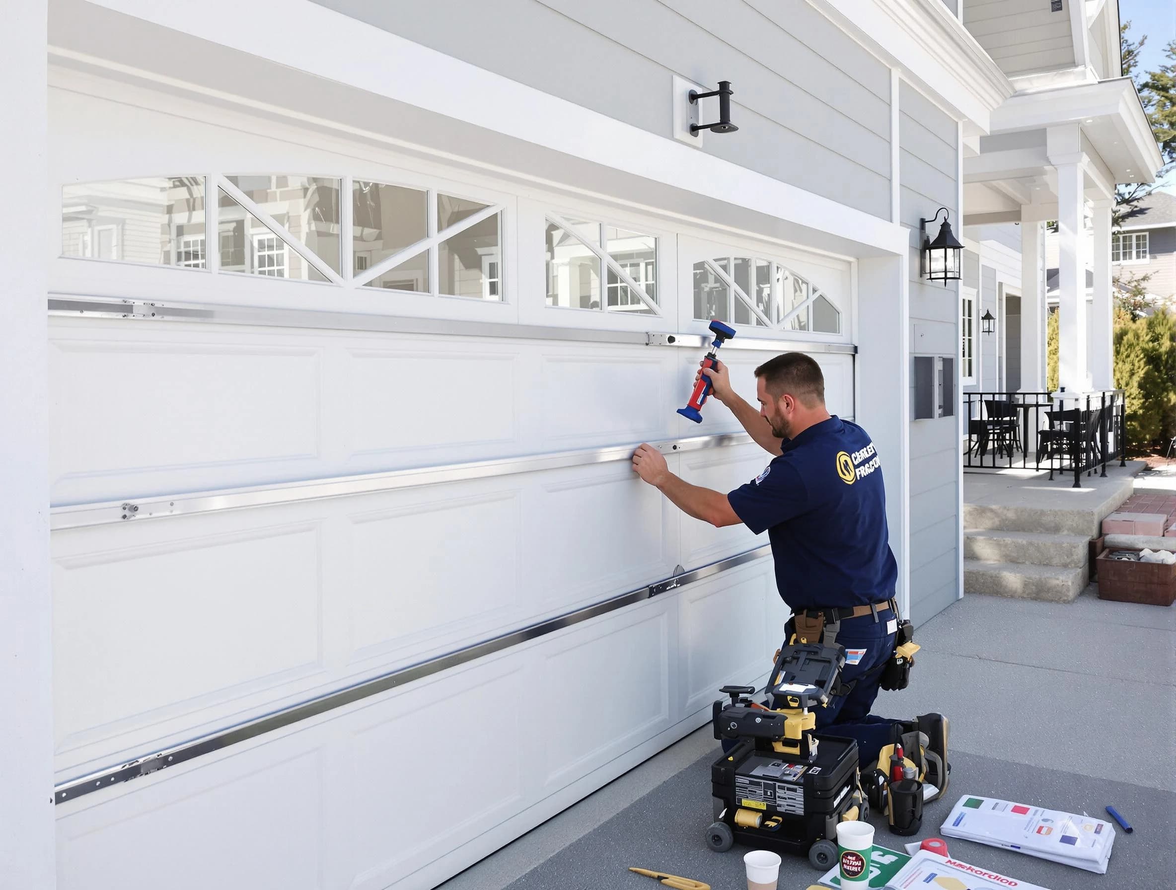 Professional garage door installation by Robinson Garage Door Repair in Robinson