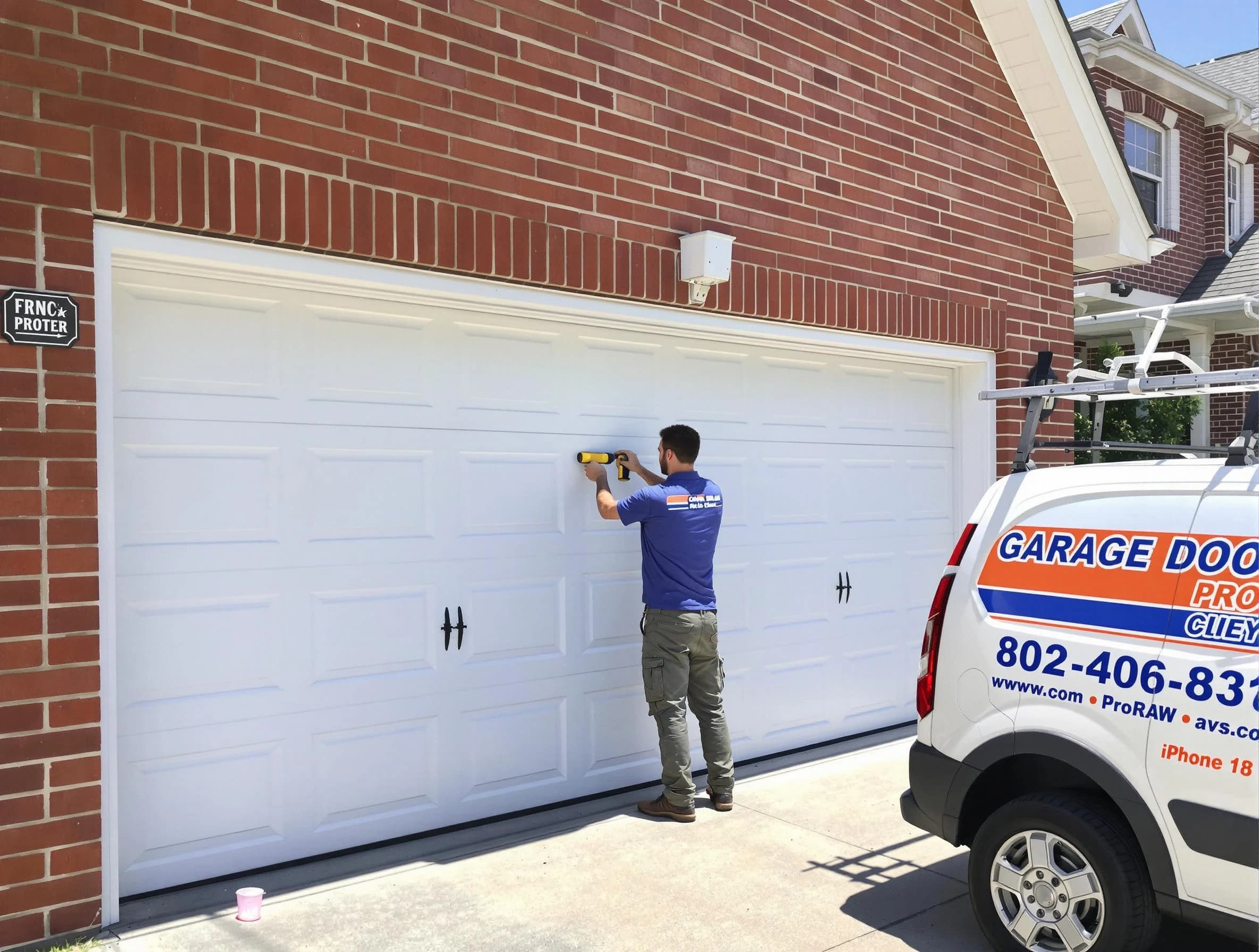 Local garage door repair service by Robinson Garage Door Repair in Robinson