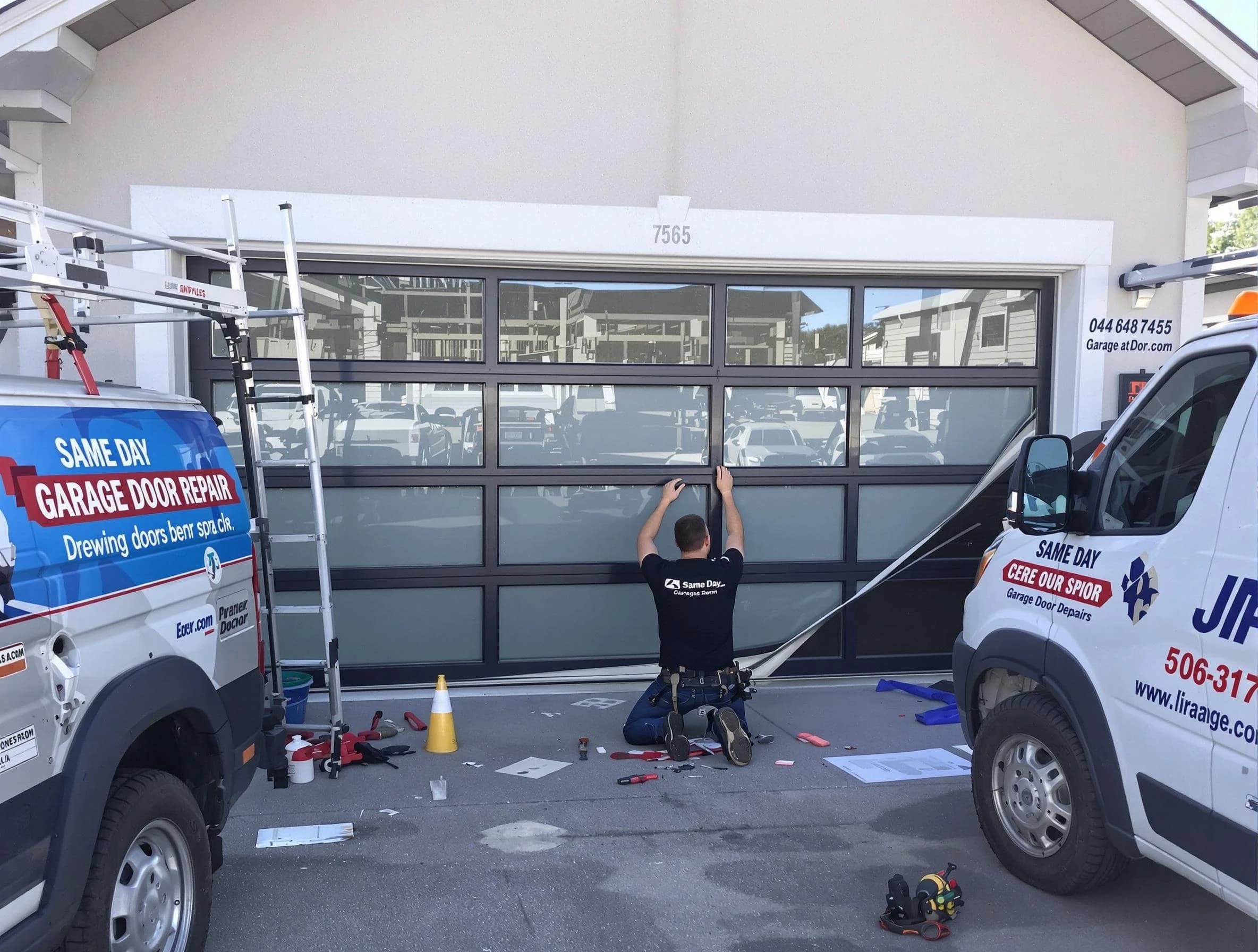 Robinson Garage Door Repair providing same-day garage door repair in Robinson