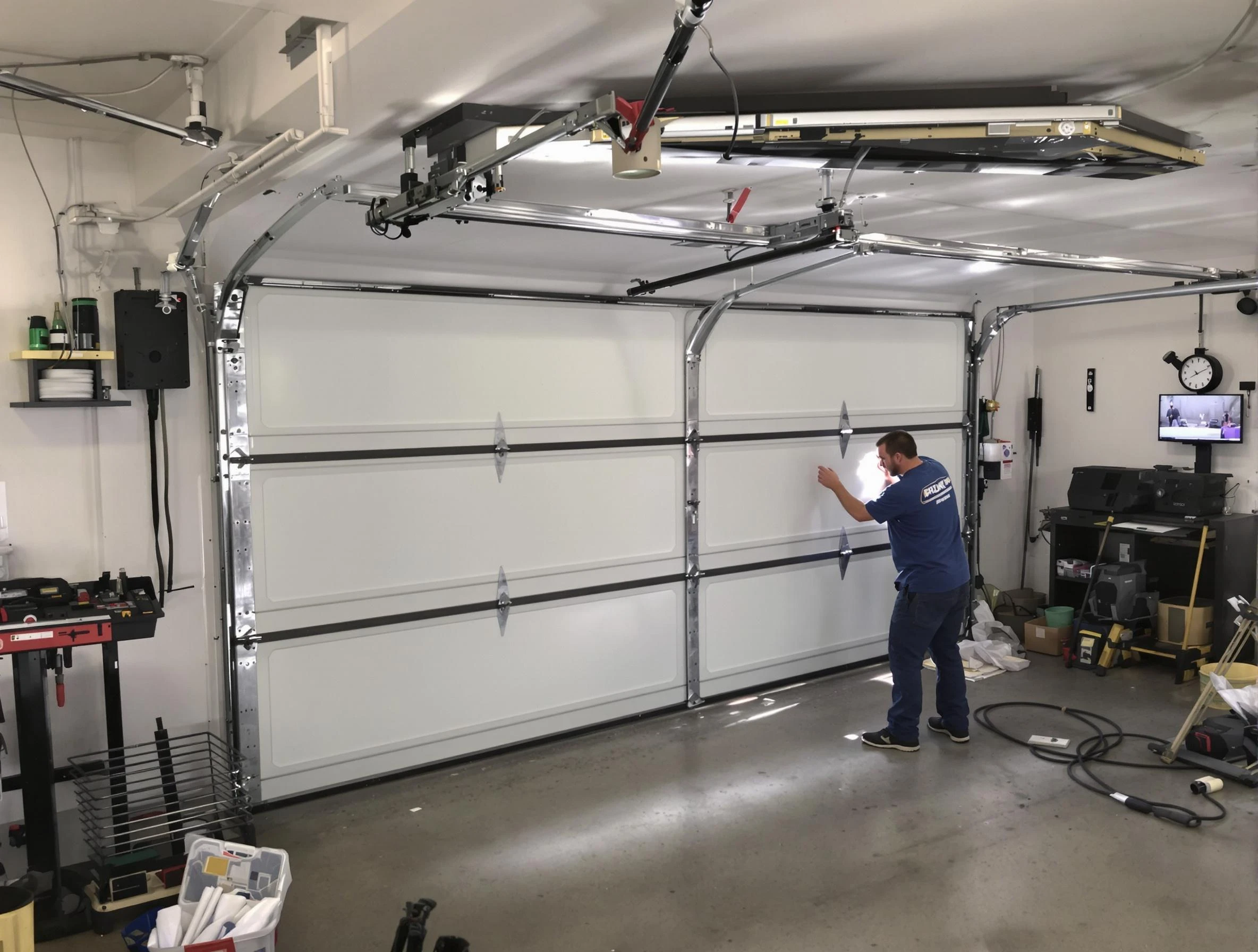Professional garage door repair service by Robinson Garage Door Repair in Robinson