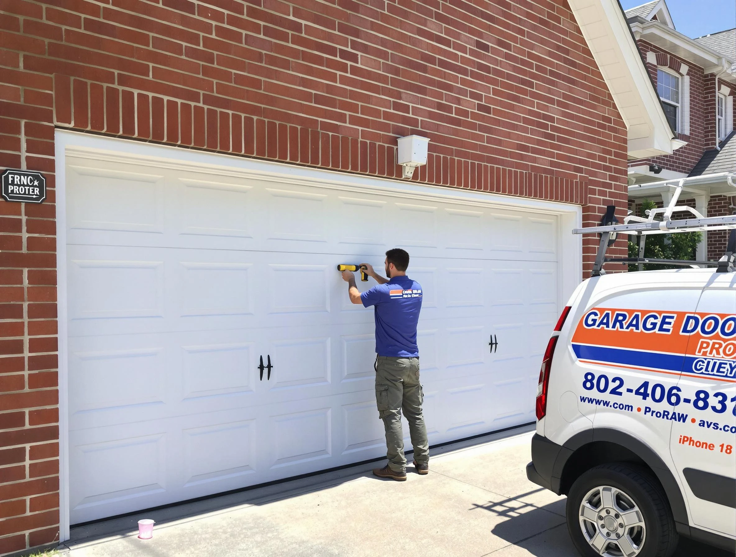 Local garage door repair service by Robinson Garage Door Repair in Robinson